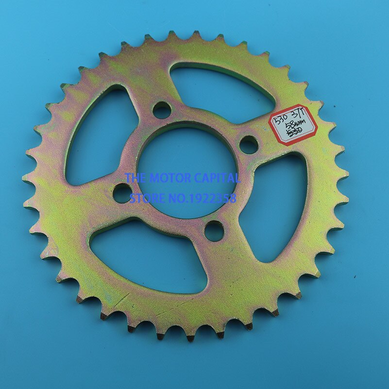 High performance rear sprockets 530 chain 37 T tooth 58mm fit ATV quad go kart bike motorcycle parts