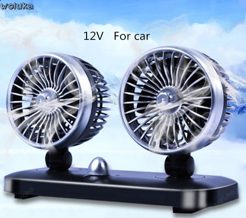 Car fan 24V large truck powerful car with 12V fan air conditioning fan car mute small fan CD50 Q04