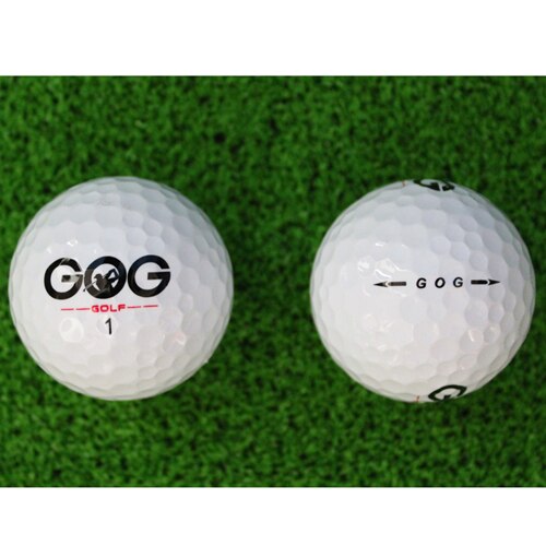2Pcs Golf Balls Beginners Practice Driving Range Training Double Layer Ball Rubber: Default Title