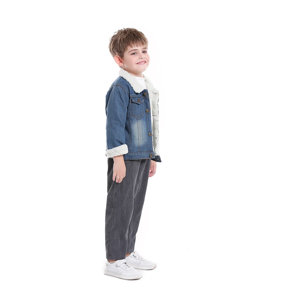 Tem Doger – manteau en Denim pour enfant, vêtement d'extérieur , nouvelle automne hiver , pour garçon et fille, décontracté