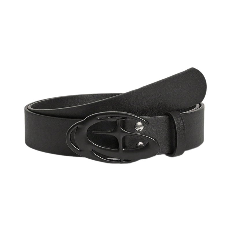 Corrente cintura fina simples fivela redonda para mulheres casual usar cinto decorativo cinto magro vestido jóias: Verde