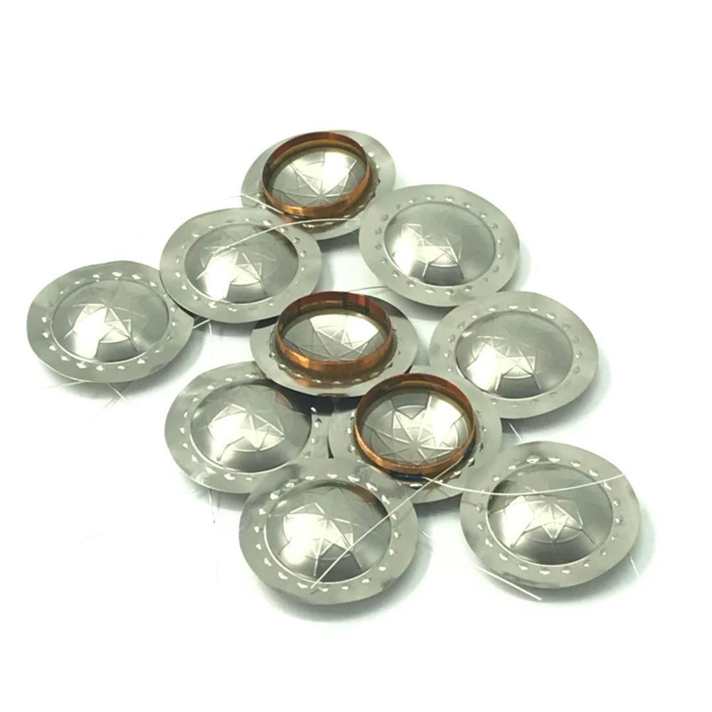 10 stücke 25,4mm importiert Metall Titan Film + Seide Seite Membran 25 Ader Hochtöner schwingspule Lautsprecher Reparatur Film 8 Ohm diy reparatur: 1