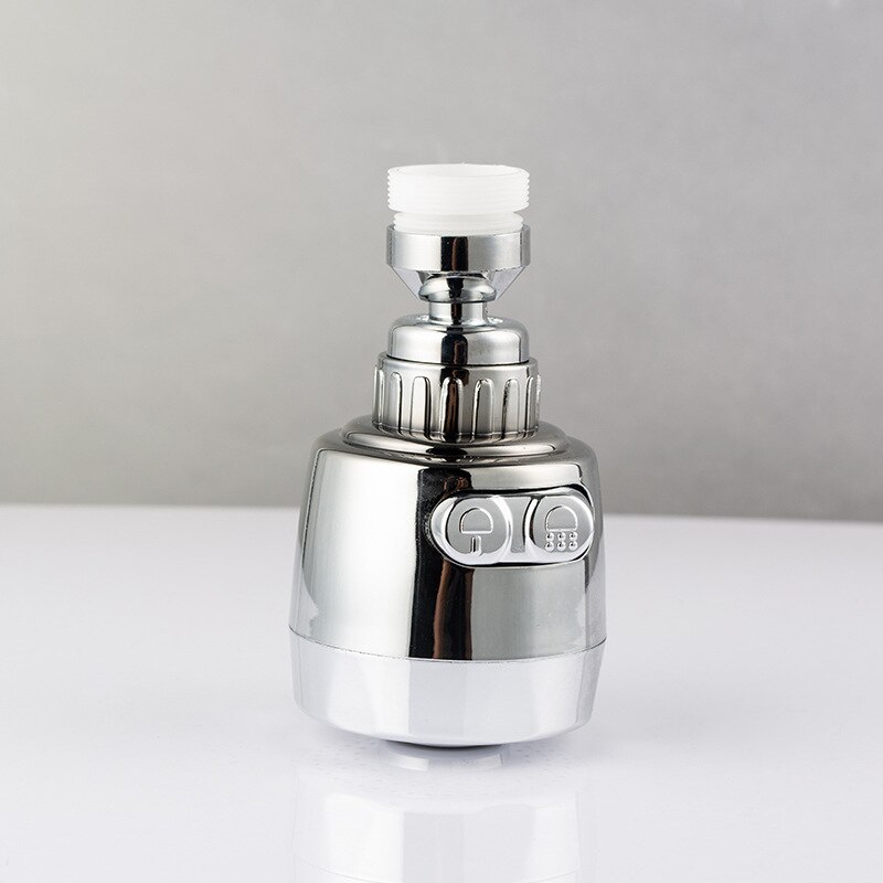 Grifo aireador de cocina 2/3 modos ajustable filtro de agua difusor ahorro de agua boquilla para grifo conector alargado: Short C