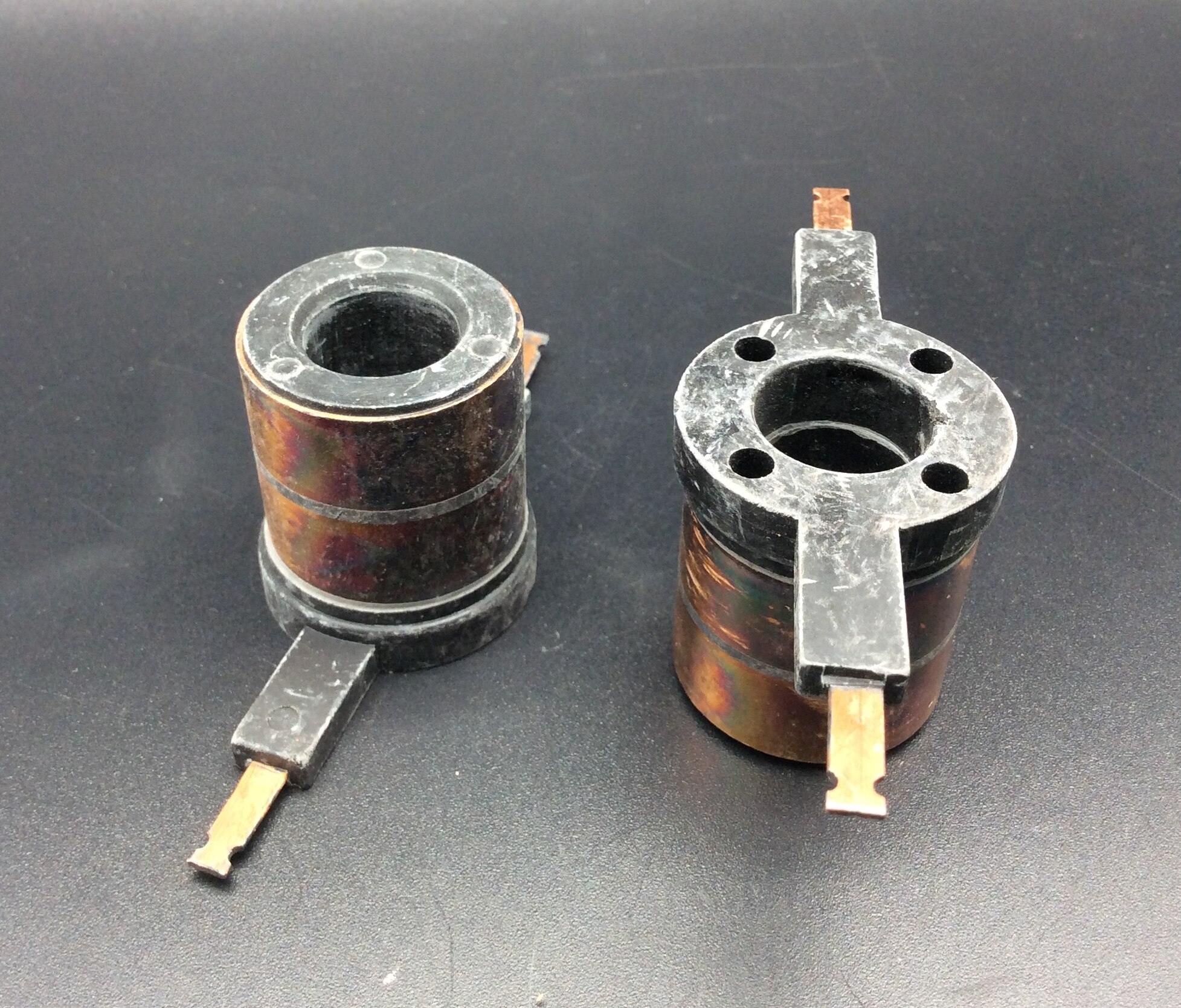 2pcs Engineering truck Forklift diesel generator slip ring Copper head alternator slip ring