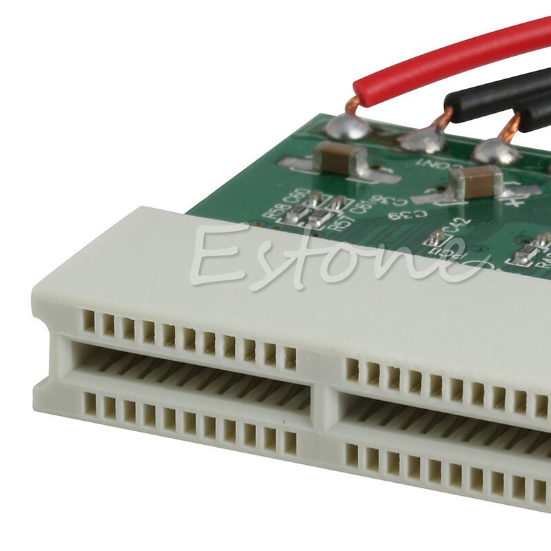 BGEKTOTH 4 Pin PCI-Express PCI-E Naar PCI Bus Riser Card Adapter Converter
