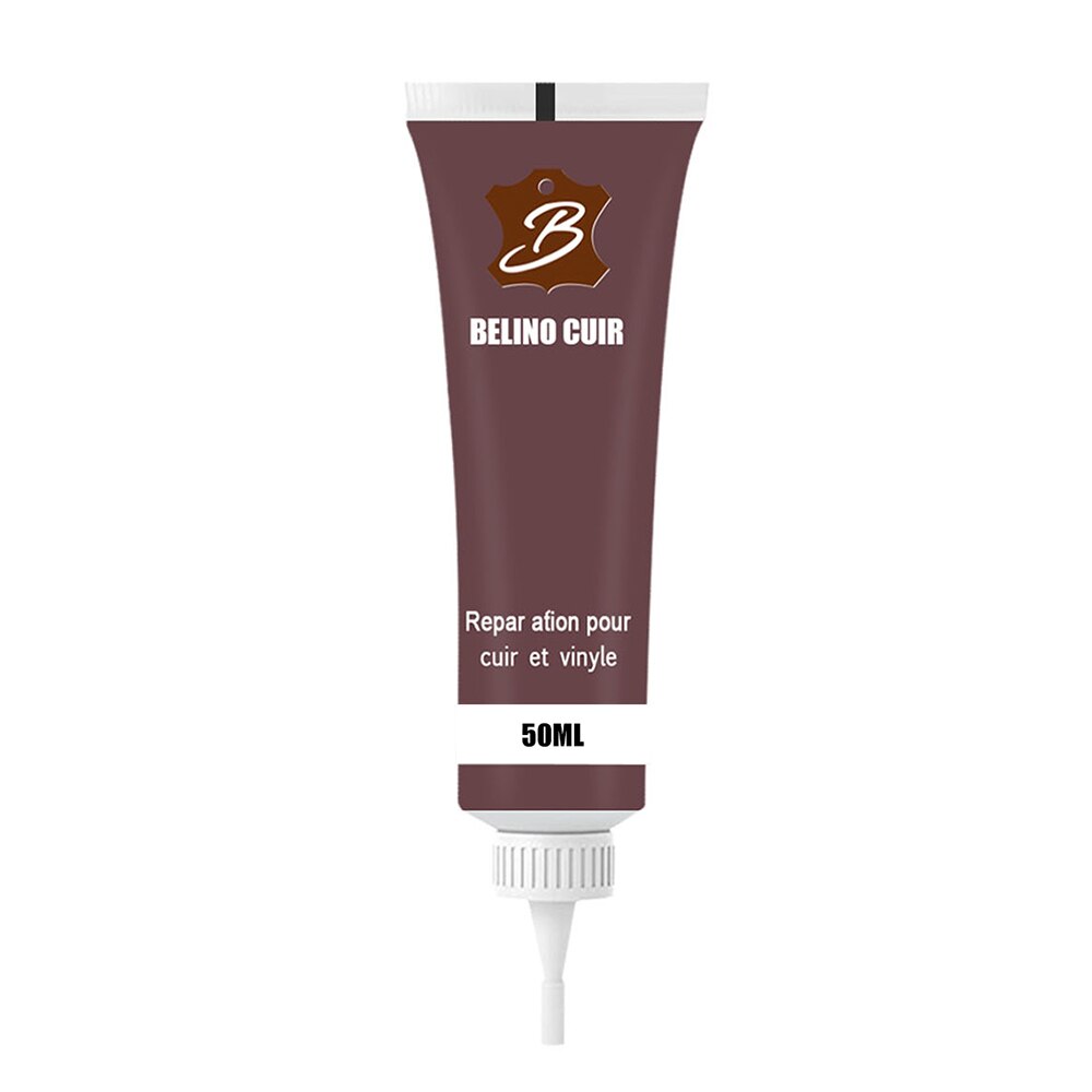 Leder Reparatur Mittel Einfach Anweisungen Perfekte Farbe Passenden Leder Reparatur Farbe Mittel Für Möbel Auto Sitze Sofa: 50ml Brown