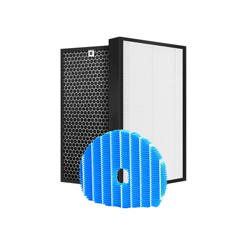 Voor Sharp Luchtreiniger KC-D61R-W KC-D60E Hepa Filter FZ-D60HFE Ontgeuren Filter FZ-G60DFE Air Bevochtigen Filter FZ-G60MFE: XPD60-G60M