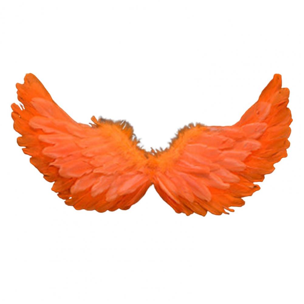 Alas de Ángel de colores brillantes, alas de plumas de Ángel, disfraz ligero, accesorios de fotografía para Cosplay con correas elásticas