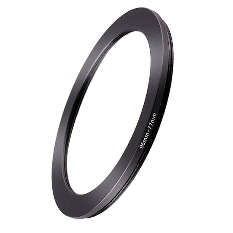 95Mm-77Mm 95-77Mm 95 Te 77 Step Down Ring Filter Lens Adapter Zwart