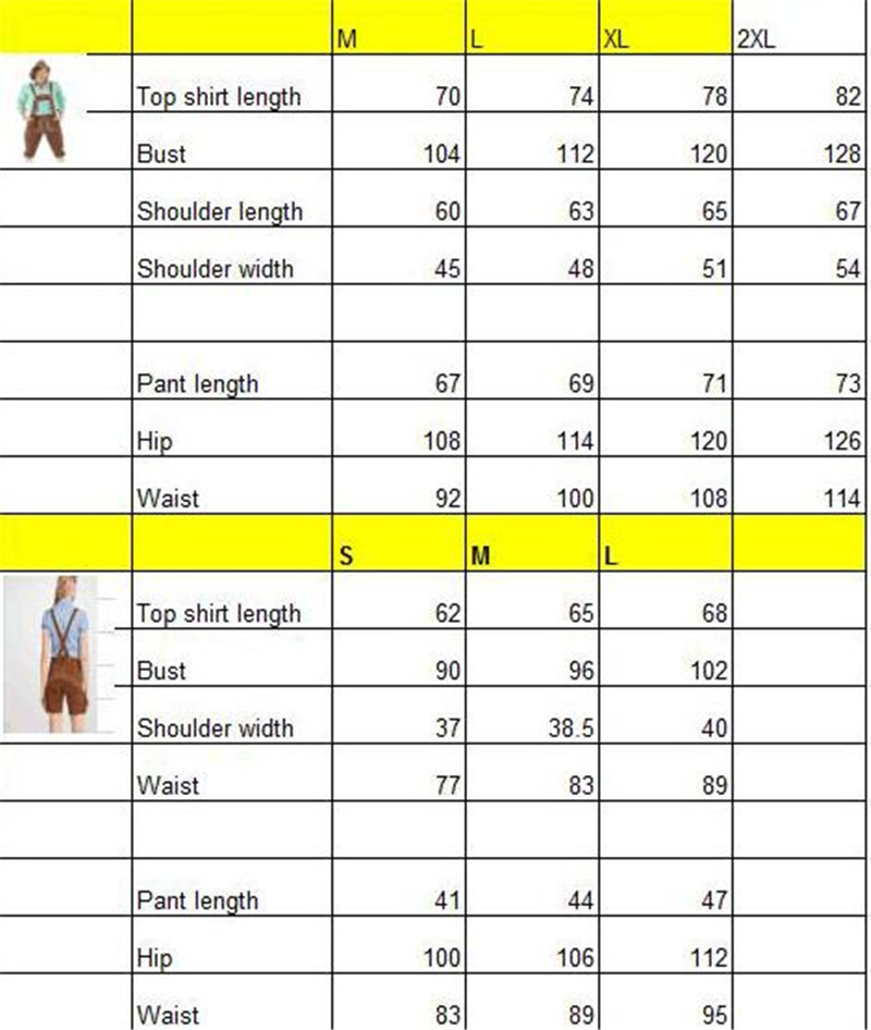 Oktoberfest Lederhosen Adult Mens Halloween Dress Up Thema Party Cosplay Kostuum