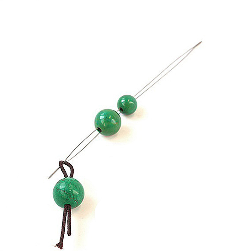 Agujas para hacer cuentas hechas a mano, agujas para abalorios, alfileres, herramientas, accesorios de joyería
