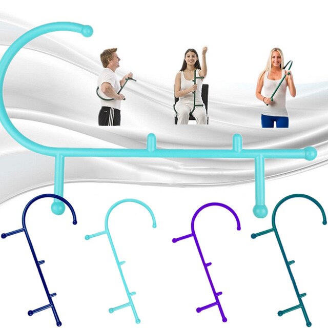 Bâton d&#39;auto-Massage à Point de déclenchement, crochet Theracane, soulagement des muscles du corps, Thera Cane, masseur de dos, outils thérapeutiques, Massage et Relaxation