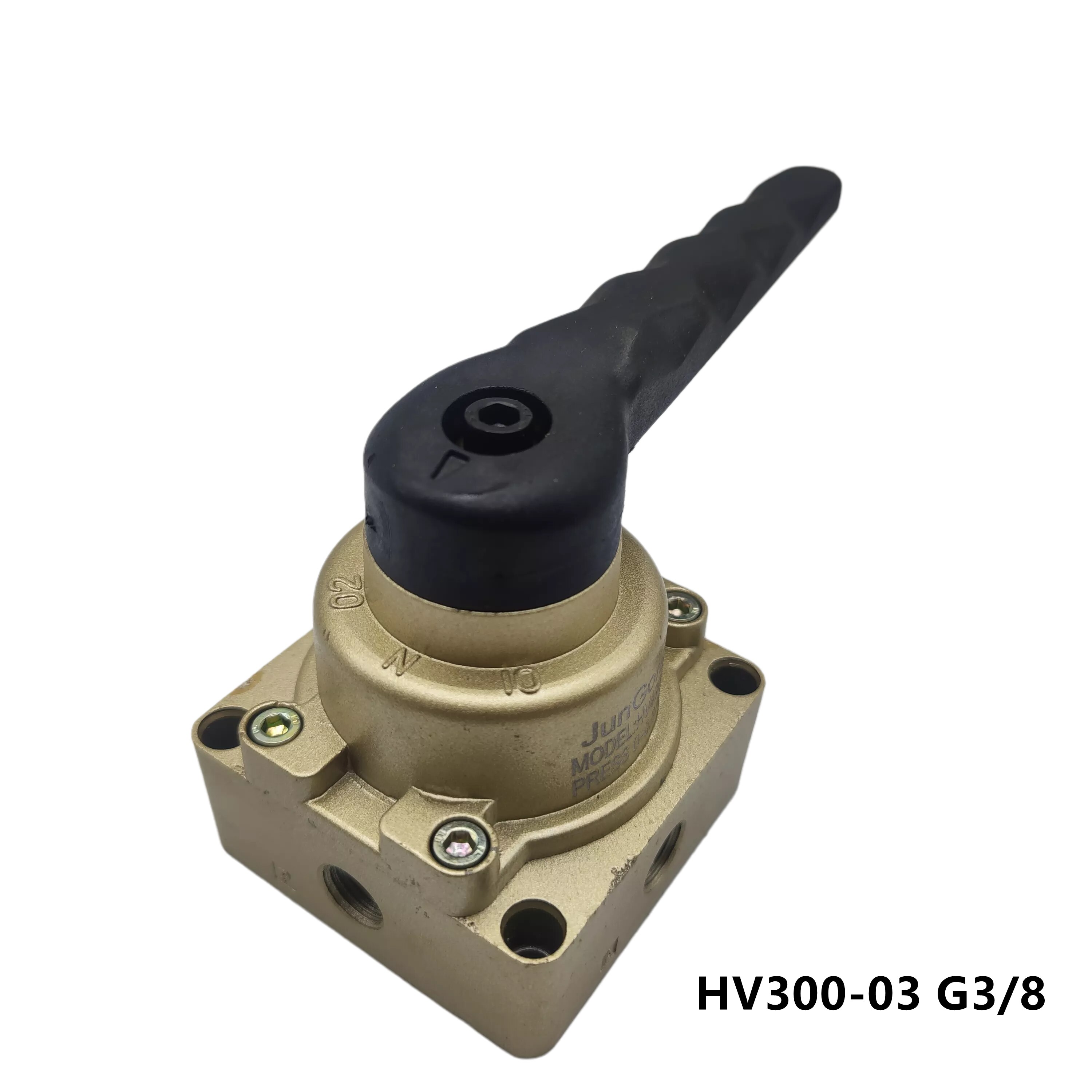 4 way 3 position manual valve Pneumatic Hand Operated Manual Operated Air Switch HV-02 03 04 HV-200B/D HV200-02 300-03 400-04: HV300-03