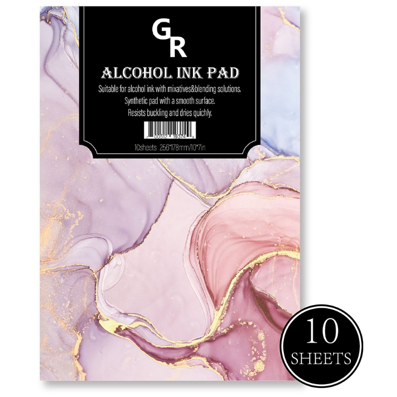 10 sztuk/paczka gładki alkohol odcisk atramentowy papier do malowania rysunek grafika DIY dekoracja rzemieślnicza