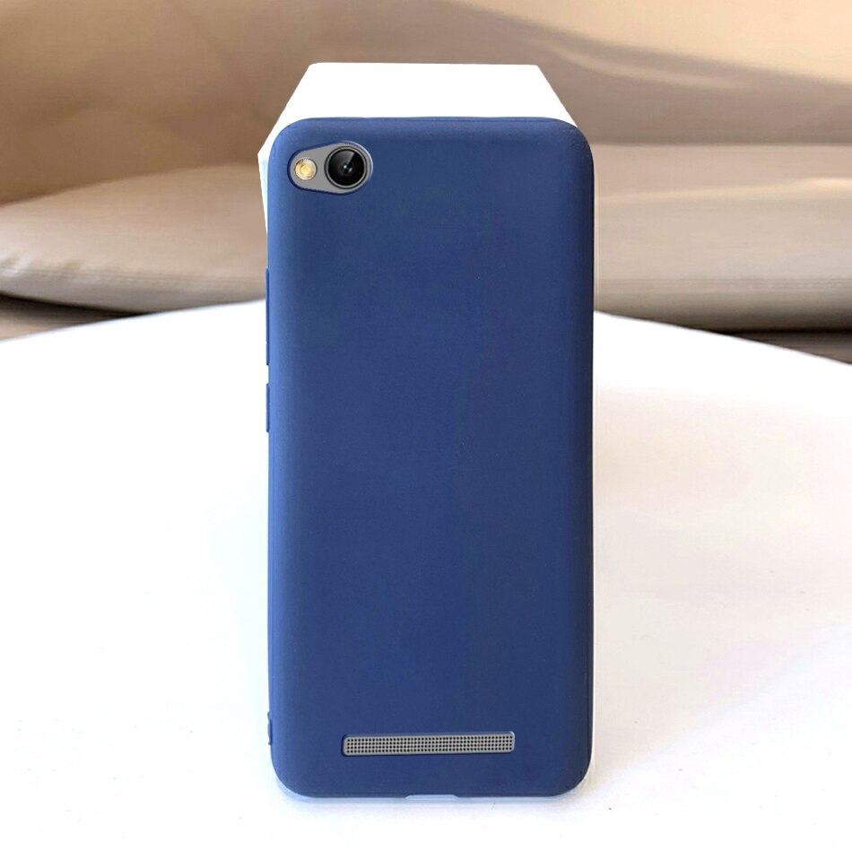 Per Xiaomi Redmi 4A Caso Molle Della Copertura Del Telefono Del Silicone Per Il Caso di Xiaomi Redmi 4A a4 4 UNA Copertura Posteriore Coque fonda Redmi4a Redmi 4A Custodie: Royal Blue