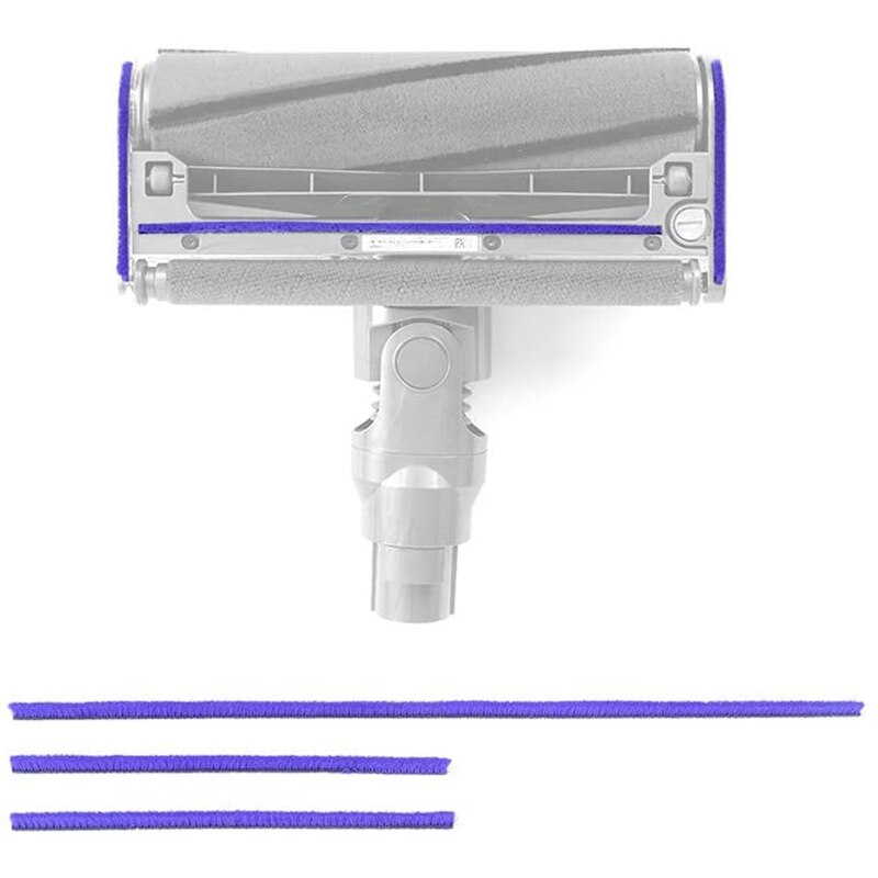 Replacement Bottom Strip Plush Strip Felt Strip for Dyson V6 V7 V8 V10 V11 Vacuum Cleaner Soft Roller Head Accessories