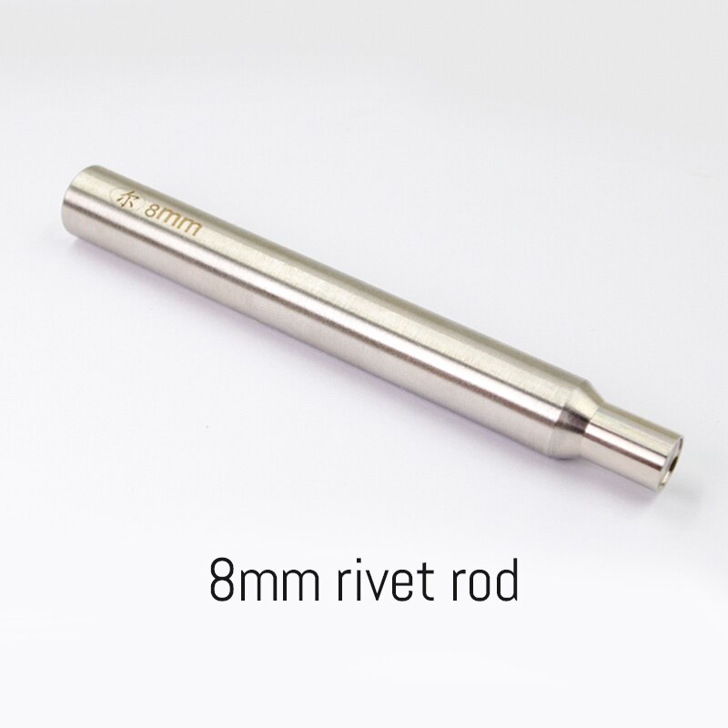 SOZO outils d'installation de rivets en acier inoxydable, solide, tige de Rivet en cuir Impact Base de poinçon d'ongle 6/8/9/10mm