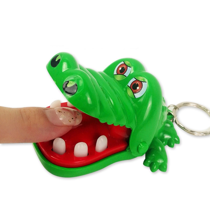 Kleine Size Crocodile Mouth Tandarts Bite Finger Game Funny Gags Speelgoed Voor Kids Play Fun
