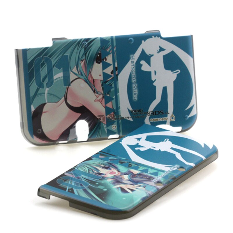 For Matte Protector Cover Plate Protective Case Housing Shell for Nintendos 3DS LL / 3DS XL Game Accessories: Hatsune Miku