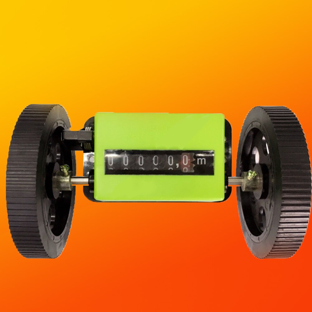 Correct Count Mechanical Length Portable Meter Textile Counter Rolling Wheel Durable