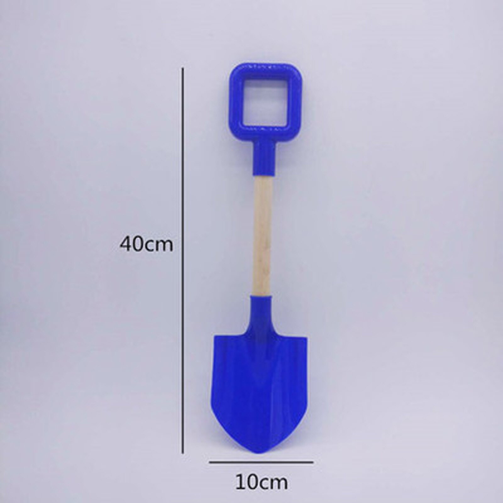 3Pcs Kinderen Sneeuw Schop Kinderen Strand Schop Met Houten Steel Handvat Huishouden Multifunctionele Licht Gewicht Tool Schop
