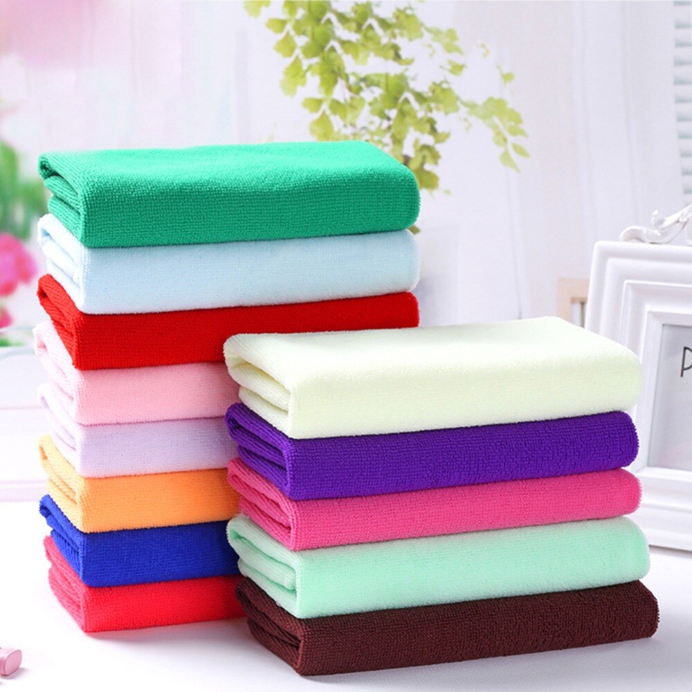 10 Pcs Microfiber Handdoek Zacht Auto Wassen Doek voor Auto Polish en Wax Auto Care Styling Reiniging microfiber