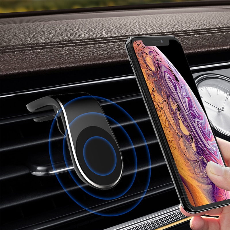 Car Air Vent Mount Magnet GPS Cell Phone Stand Holder for Abarth Fiat 500 grande punto Skoda Rapid Octavia A7 A5 Fabia Kodiaq
