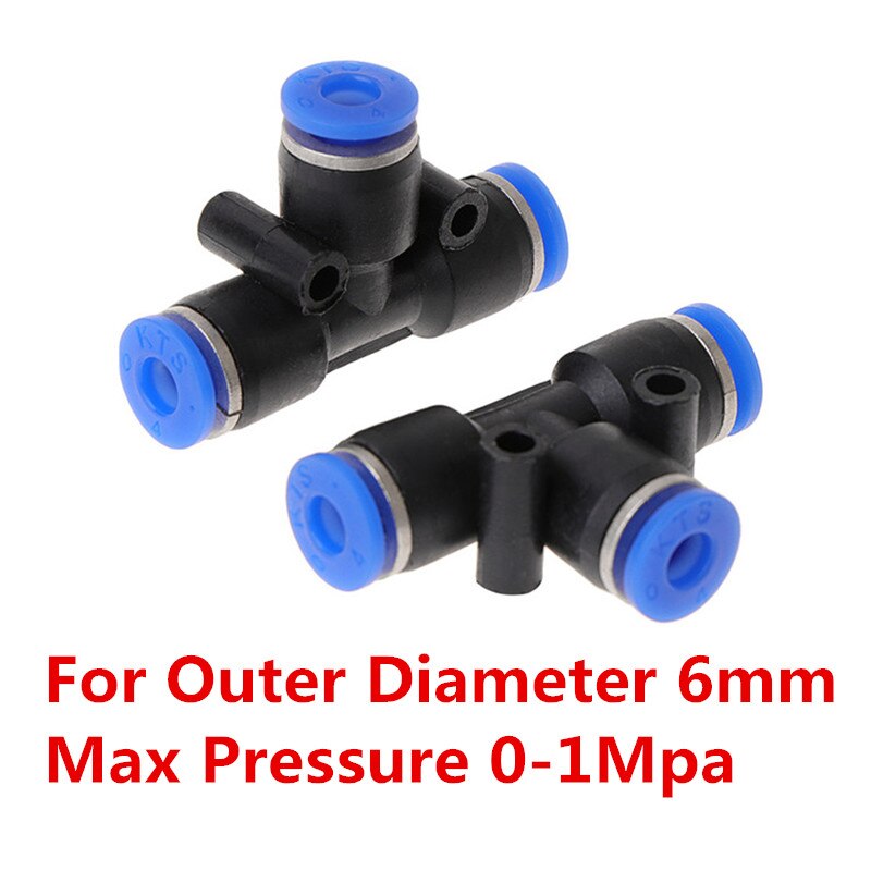 2 Stuks Aquarium 2/3/4 Manier CO2 Buis Connector Hoge Druk Quick-Connect Klep Voor CO2 Diy systeem Luchtslang Pipe Joint