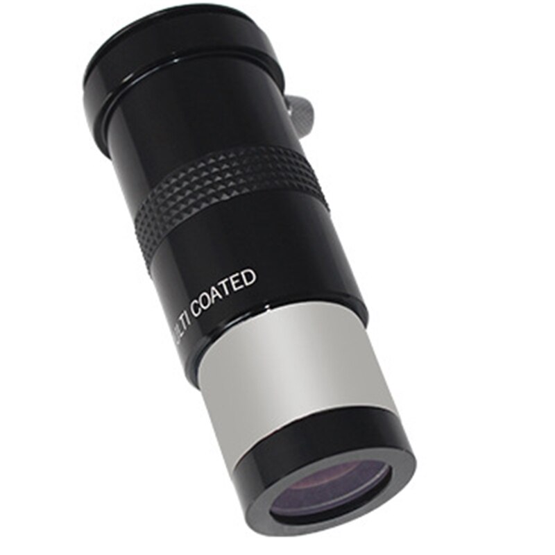 Lente Barlow 3X de 1,25 pulgadas para telescopio ocular de Metal utilizado para fotografía astronómica