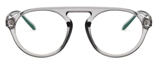 Flache oben Runde Männer Brille Rahmen Frauen Brillen Rahmen Jahrgang Platz Klare Linse Gläser Optische Spektakel Rahmen