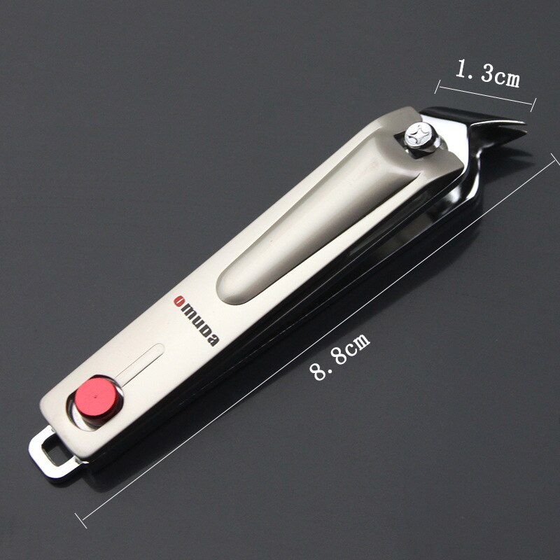 8.8 cm Big Size Nail Clipper Slant Edge Nail Cutter Cuticle Remover Manicure Tools