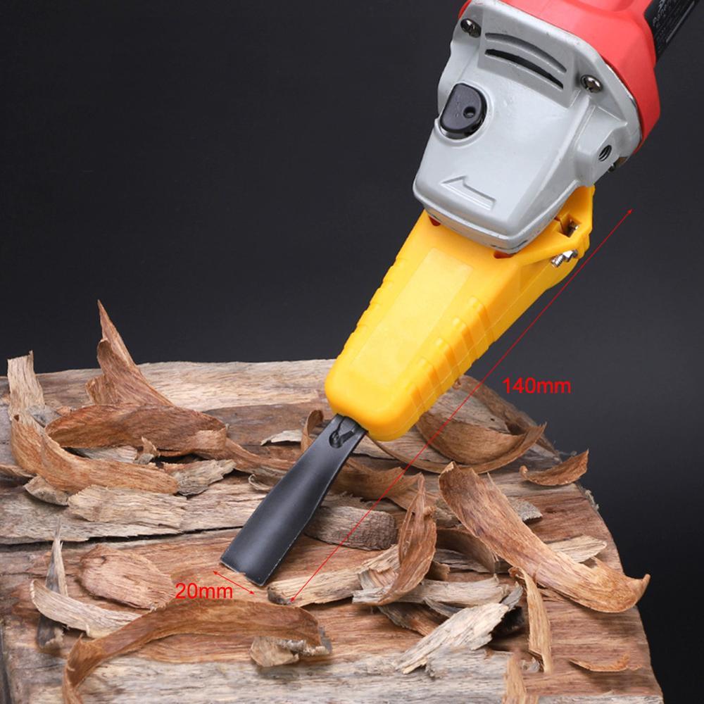 Bois sculpter électrique ciseau support M10 adaptateur ensemble changé 100 meuleuse d'angle puissant ciseau outil de travail du bois