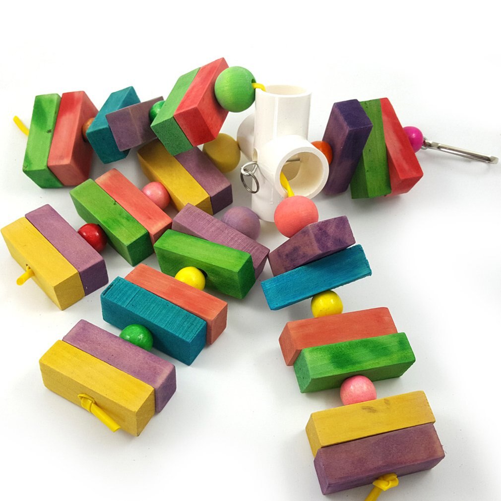 Parrot Swing Parrot Biting Toy Ladder Bird Parrot Toy Portable Bird Pet Supplies Bird Cage Accessories