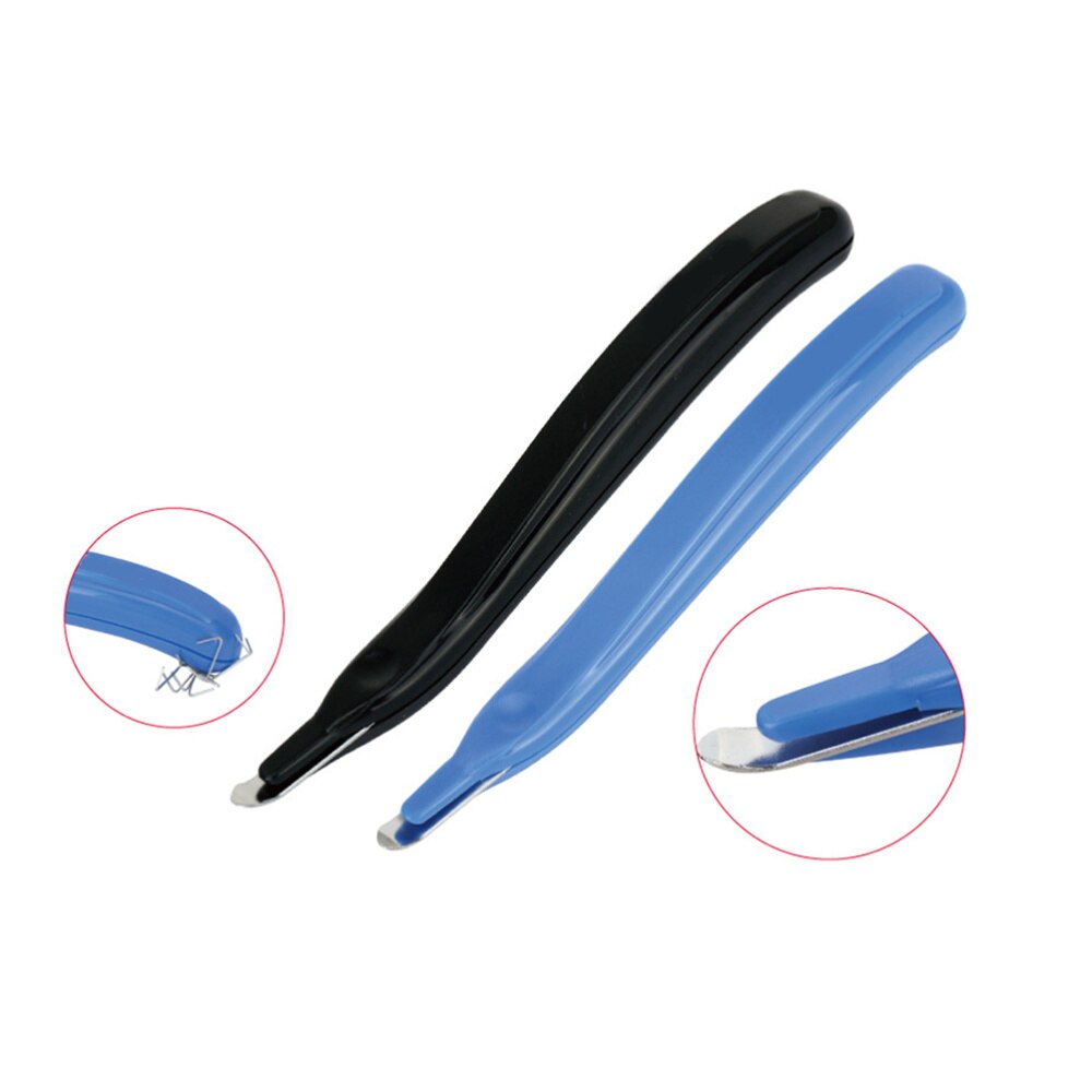 2pcs Staple Remover Utility Portaive Universal Handheld Needle Remover Nail Puller Staple Remover for Home Books School