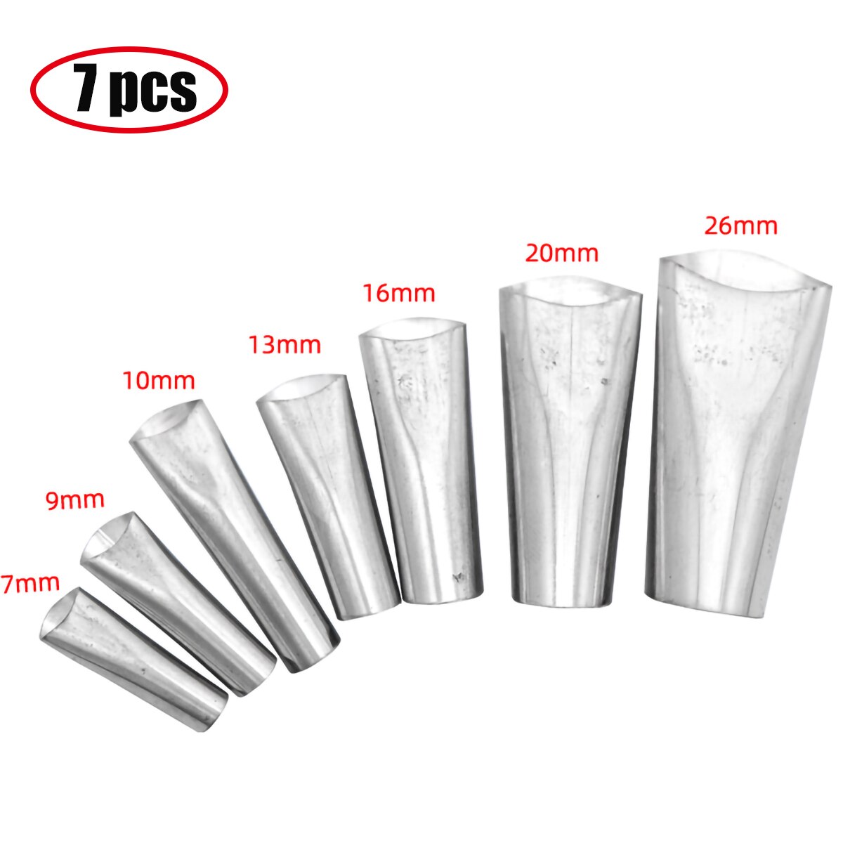 14PCS Stainless Steel Caulking Finisher Caulk Nozzle Caulking Finisher Silicone Sealant Glue Remover Scraper applicator Tool: C