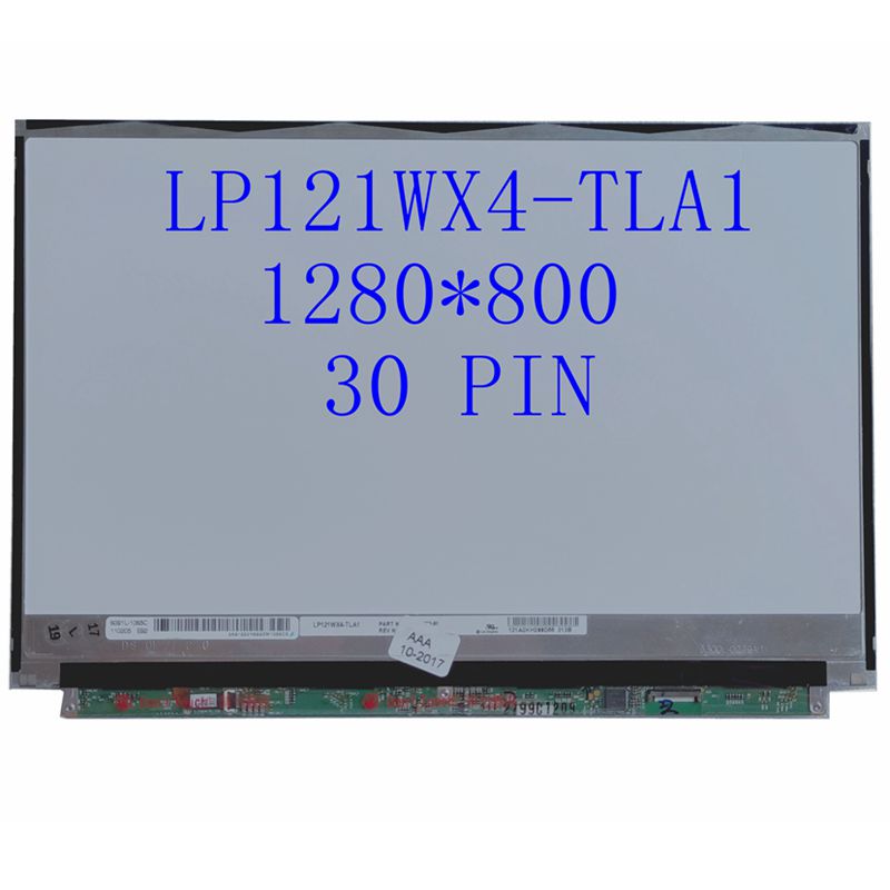 12.1 "Inch Laptop Lcd-scherm LP121WX4-TLA1 1280*800 30 Pin