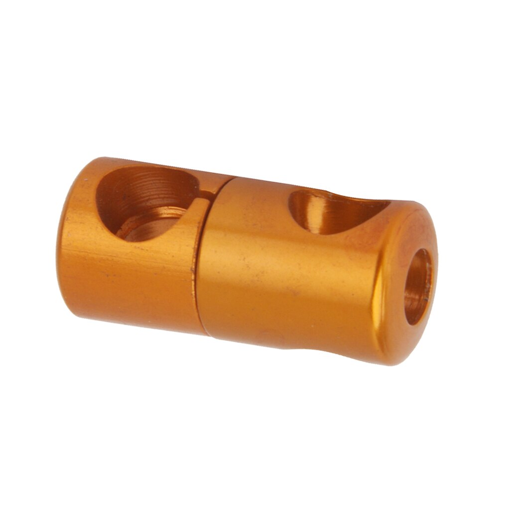 Aluminium Alloy Outdoor Camping Tent Pole Connector Buckle- Gold