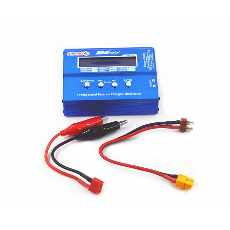 80W iMax B6 Mini Smart Balance Charger Li-Po/Ni-MH/Li-lon/Ni-Cd/PB Battery Charger Battery voltage/internal resistance detection: Default Title