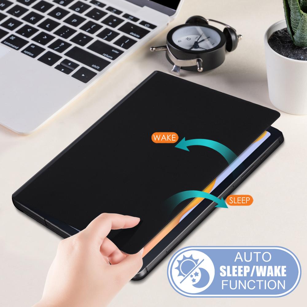 Kotelo samsung galaxy tab  s6 lite -kotelolle, kynäpidikkeellä galaxy tab  s6 lite 10.4 tuuman sm -p610 sm-p615 sm-p617 -kotelo