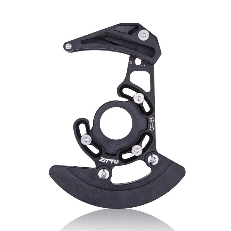 Guía para cadena bicicleta de montaña bicicleta de aleación de aluminio de tensor de cadena MTB cadenas guía accesorio de ciclismo para la bicicleta partes: type2
