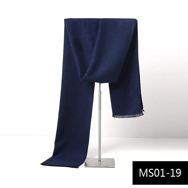 Foulards décontracté gland hiver hommes écharpe en cachemire foulard en cachemire foulards hommes Streetwear