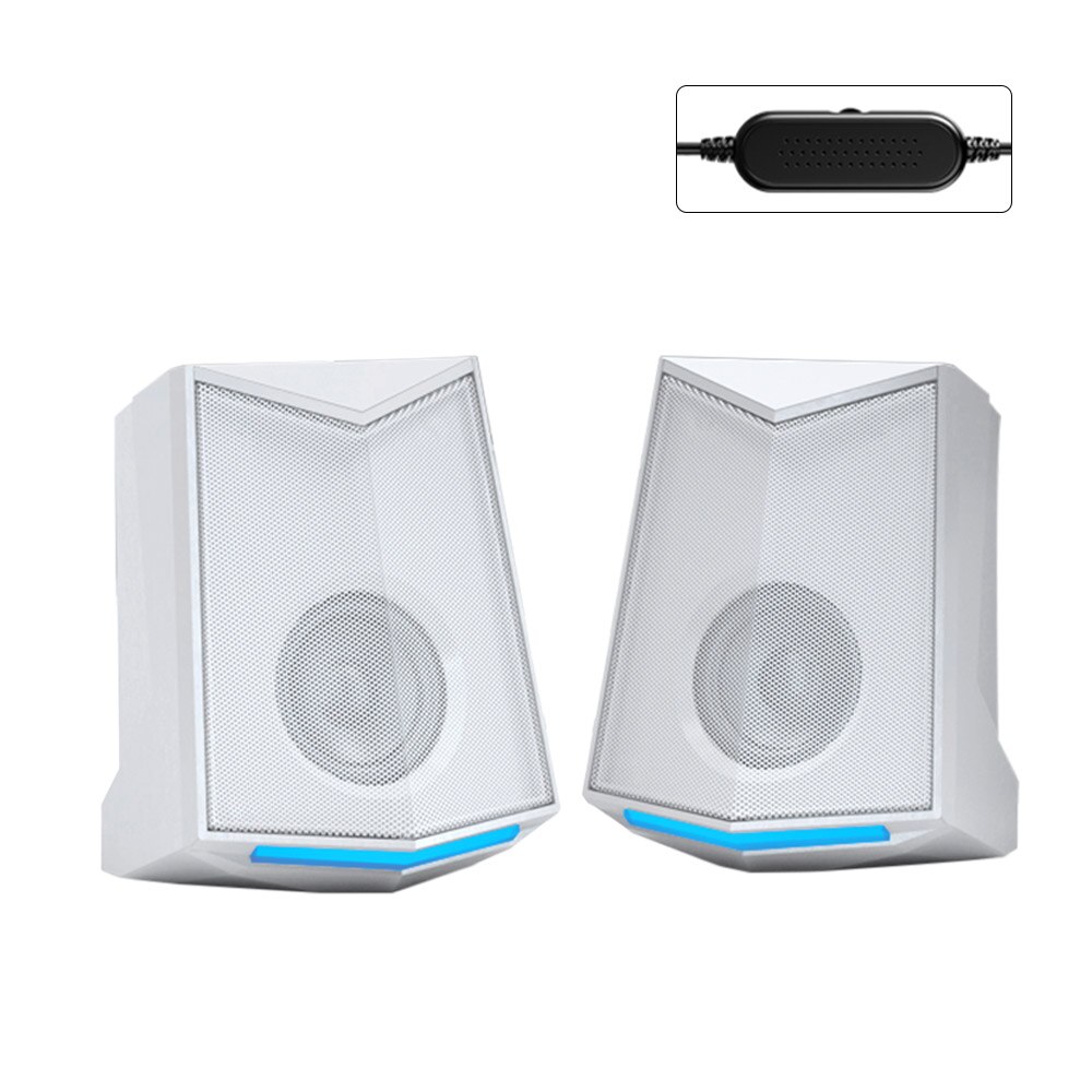 V-115 ordinateur enceinte de bureau sortie puissance USB Mini Portable Subwoofer pour PC ordinateur Portable téléphone Audio 2.0 canal sonore stéréo son