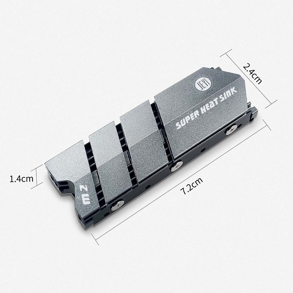 JEYI SSD card Cooling M.2 Heatsink NVME Heat sink NGFF M.2 2280 aluminum sheet Thermal conductivity silicon wafer cooling