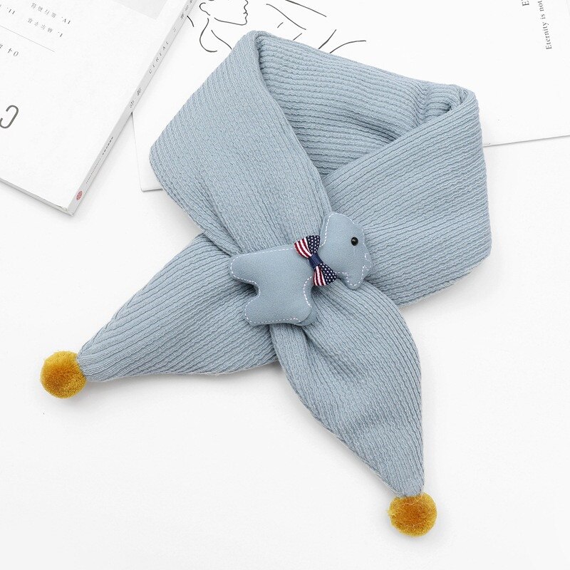 Bufanda para niños de invierno cálido bufanda para niños y niñas bufandas de cuello de algodón para bebés: 11
