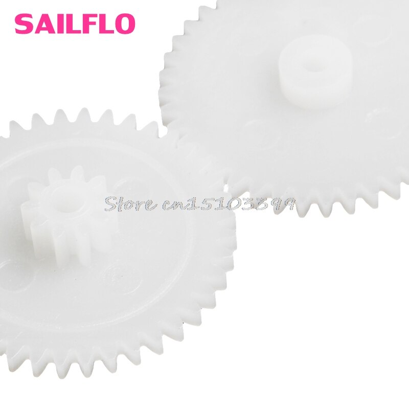 58Pcs Getande Wielen Wsfs Gears Plastic Alle Module 0.5 Robot Onderdelen Diy