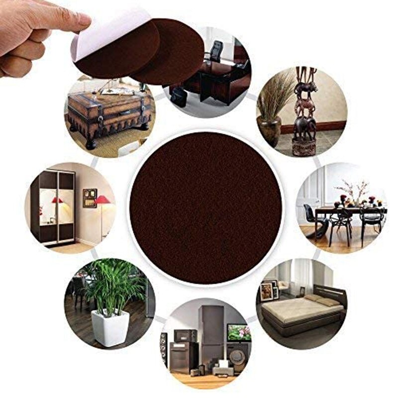 Furniture Pads Big Sizes Heavy Duty Felt Pads - Furniture Felt Pads - Best Hardwood Floor Protectors for Furniture