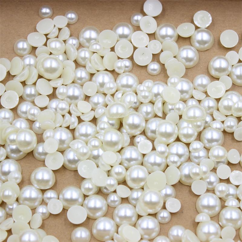 KSCRAFT Mixed Sizes ABS immitation pearls decoration for Scrapbooking Paper Crafts Card Making