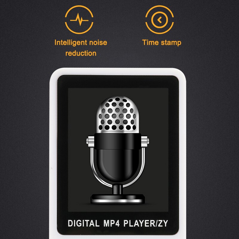 MP3 MP4 Lossless 70 Hours Playback Sound Music Player FM Recorder TF Card Portable ND998