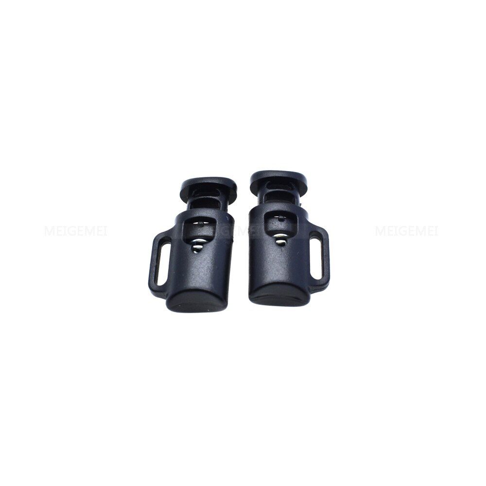 Bouchon à bascule en plastique ovale pour bouilloire, 100 pièces/paquet, pour sacs, taille: 28.6mm x 15.5mm x 8.6mm