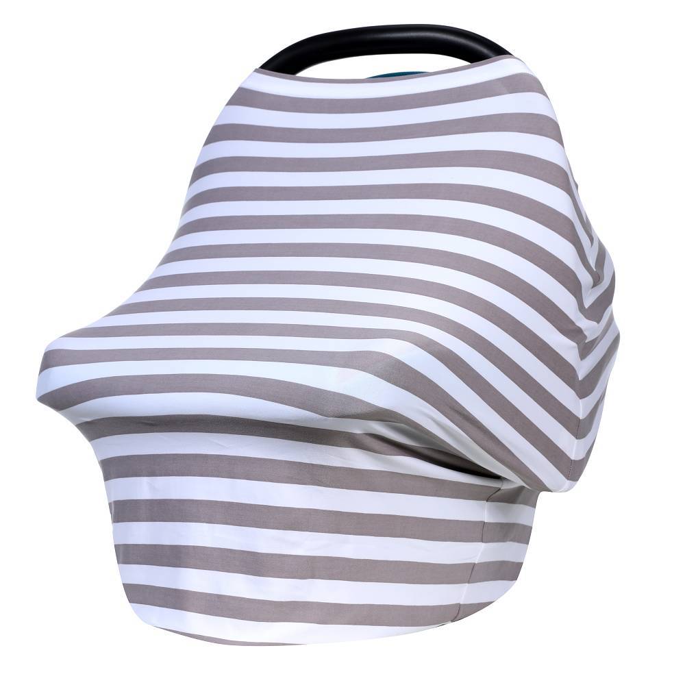 3 In 1 Multi Use Cover Lactation Nursing Cover Solid Color Baby Carseat Cover Newborn Breastfeeding Cape Shopping Pram Stroller: ZT0004